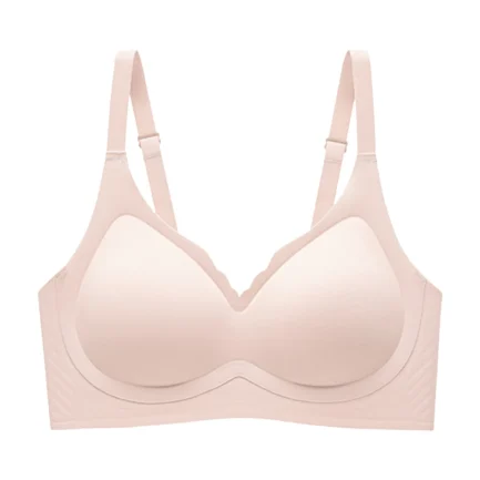 Women Unwired Push Up Bra Ladies Seamless Underwear Soft Support Fixed Cup Small Chest Gathered Thin No Steel Ring Bra 2024 - Image 5