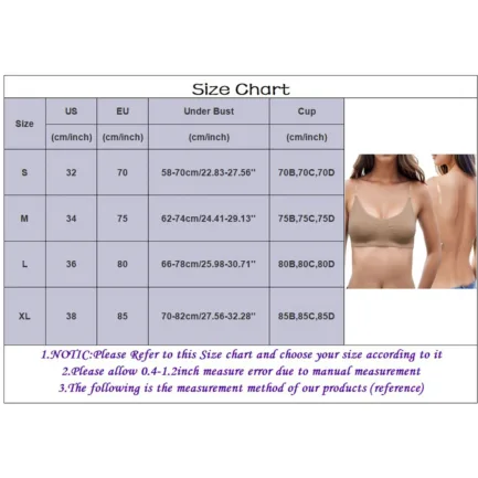 Womens Seamless Underwear Sexy Push Up Bras Female Plunget Transparent Thin Strappy Soft Bralette Beauty Back Wilress Bra - Image 9