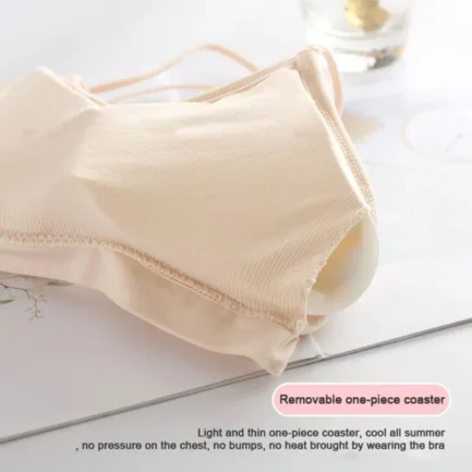 Sport Bra Seamless Beautiful Back Wrap Bandeau Girl Tank Top Underwear Lady Wrap Chest Double Cross Bra - Image 12