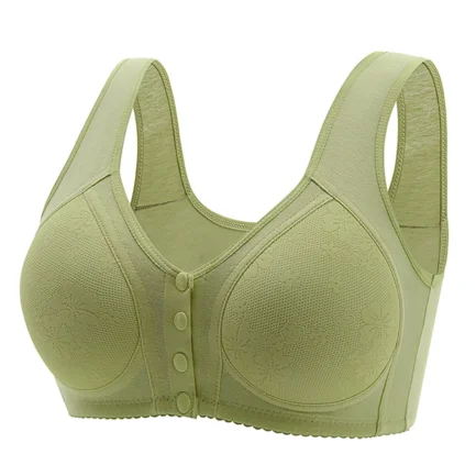 Women Sexy Lace Front Button Shaping Cup Adjustable Shoulder Strap Womens Bras Comfortable Push up 36c Bras for Women Push up - Image 8