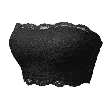 Ladies Sexy Chest Wrapping Bra Women Plus Size Seamless Lace Underwear Women Strapless Solid Color Briefs Sexy Lingeries трусы - Image 10