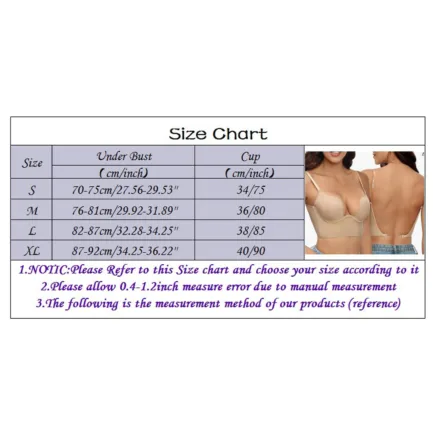 Sexy Women Lingerie U Backless Bras Deep U Low Cut Push Up Bra Brassiere Female Breathable Bralette Invisible Bra Underwear - Image 18