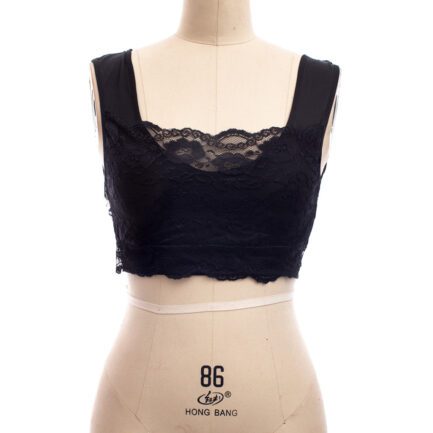 Sports Bras for Women Plus Size Floral Lace Patchwork Bralettes Seamless Full Coverage Lightly Lined Wireless Push Up Bras Tops - Image 12
