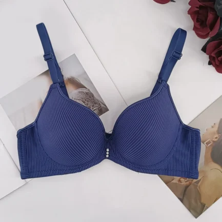 Sports Bras for Women Comfort Seamless Unlined Wireless Bras Solid Adjustable Straps No Underwire Push Up Bras Bralette Tank Top - Image 5