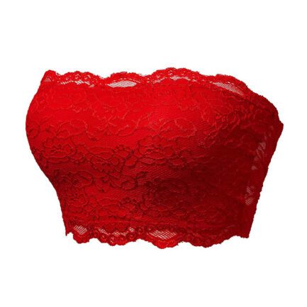 Ladies Sexy Chest Wrapping Bra Women Plus Size Seamless Lace Underwear Women Strapless Solid Color Briefs Sexy Lingeries трусы - Image 13
