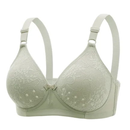 2024 New Thin Lacel Ring Comfortable Breathability Underwear Large Size Brater Buckle Female Bra With Support And Lift Bras - Image 24
