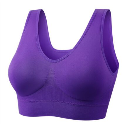 Women's Push Up Wireless Bra Comfort Support Wireless Bra Everyday Underwear Breathable Yoga Sports Bra Female Street Wear - Image 4