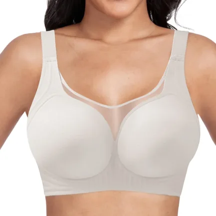 Women'S Without Underwire Seamless Bra Breathable Bralette Minimiser Bra T Shirt Sleep Bra With Additional Lingerie Underwear - Image 10