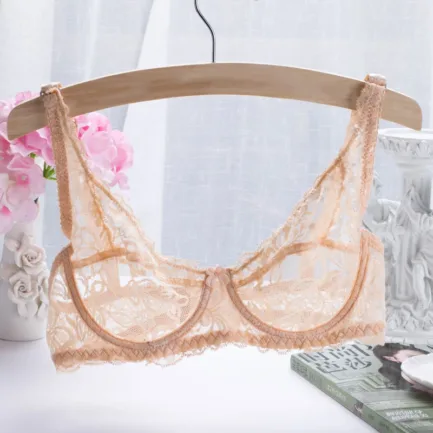Sexy Lace Bralette Bra Women Underwear Push Up Bra Untra-Thin Comfortable Breathable Brassiere Plus Size Women Lingerie - Image 9