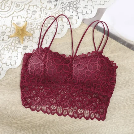 Strapless Bras for Women Wireless Seamless Push Up Bras Convertible Lightly Lined Pullover Bandeau Beautiful Back Sports Bras - Image 5