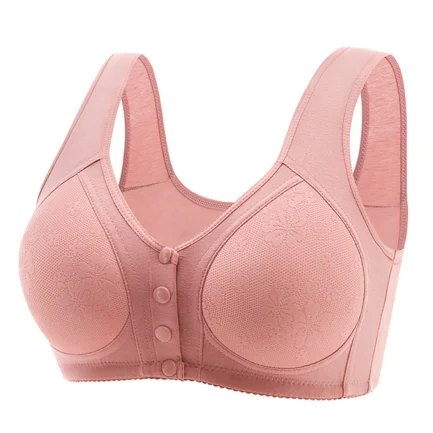 Women Sexy Lace Front Button Shaping Cup Adjustable Shoulder Strap Womens Bras Comfortable Push up 36c Bras for Women Push up - Image 9
