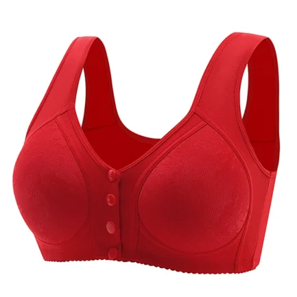 Women Sexy Lace Front Button Shaping Cup Adjustable Shoulder Strap Womens Bras Comfortable Push up 36c Bras for Women Push up - Image 11