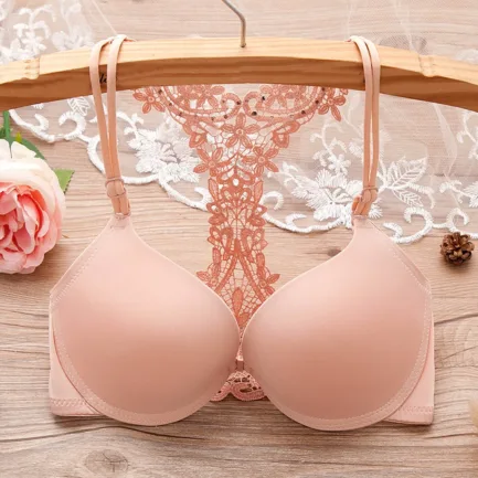 Comfortable Fitness Crop Top Adjustable Bra Underwire Seamless Bra For Women Sexy Beauty Back Embroidery Lace Bras 2024 - Image 13