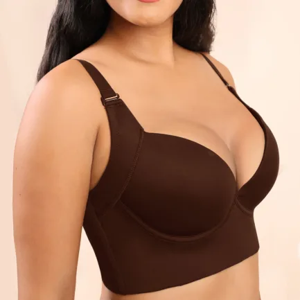 Women Plus Size Deep Cup Bra Hide Back Fat Full Back Coverage Underwire Bra Shaper Comfort Bra Push up underbust Shapewear - Image 21