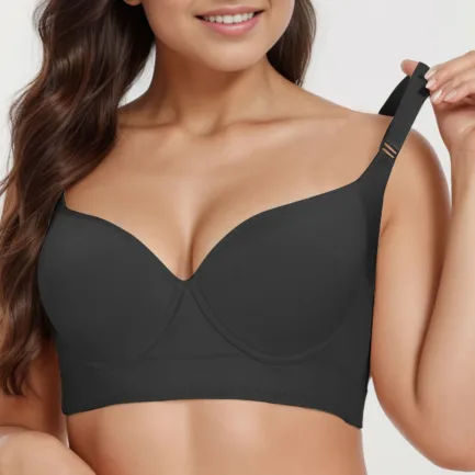 Lingerie Sexy Woman Push Up Plus Size Sexy Lingerie Women'S Side Breast Push Up Bra Deep V Bra Sujetadores Sexys - Image 2