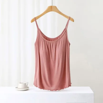 Sexy Casual Tanks T Shirt Strapless Tube Tank Top For Women Sleeveless Tops With Built In Bras Shelf Bra Padded Shirt Underwear - Image 16