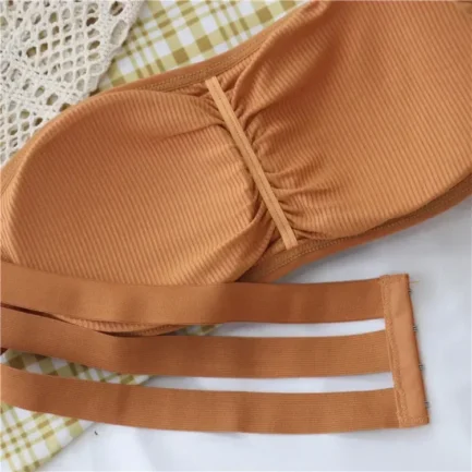 Sexy Women's Strapless Bra with Removable Pads Underwear Tube Top Girls Invisible One-piece Backless Lingerie Cropped Tanks - Image 24