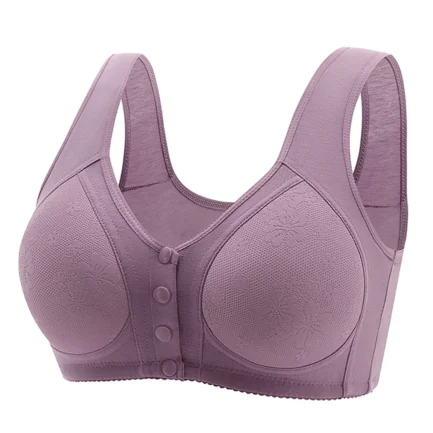 Women Sexy Lace Front Button Shaping Cup Adjustable Shoulder Strap Womens Bras Comfortable Push up 36c Bras for Women Push up - Image 12