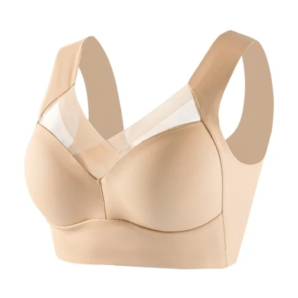 Sexy Seamless Lace Underwear Bras For Women Gym Fitness Exercise Top Bra Solid Color Plus Size Bralette Push Up Cap Brasier - Image 12