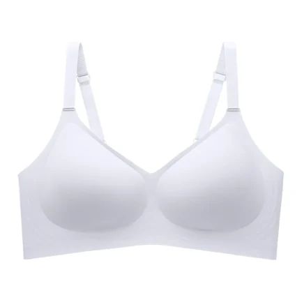 Ultra Thin Sports Bra Comfortable Traceless Full Coverage Bras For Women Wireless Soft Support Adjustable Strap Solid Bra - Image 14