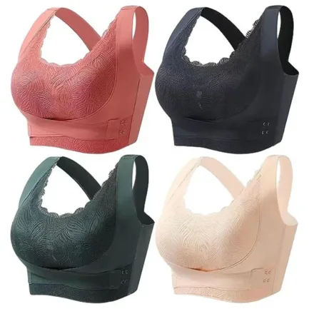 Lymphatic Bra Lymphvity Detoxification and Shaping & Powerful Lifting Bra Full-Coverage T-Shirt Bra Shaping Wireless Silky Bra - Image 13