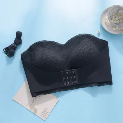 Front Closure Strapless Underwear for Women Plus Size Invisible Brassiere Sexy Push Up Bras Wireless Breathable Female Lingerie - Image 22
