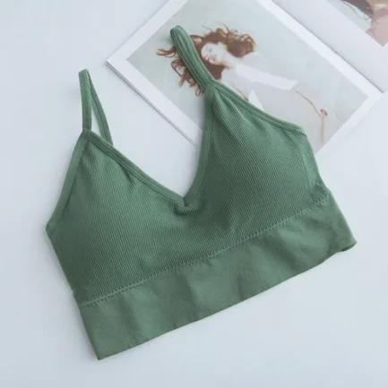 Sports Bras Women Backless Anti-Sweat Fitness Top Woman Seamless Bra Shockproof Crop Top Push Up Sport Bra Gym Workout Top - Image 18