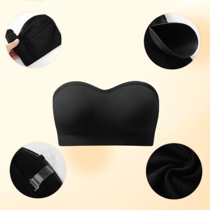 Sports Bra Packs Women'S Comfortable And Sexy Bra Wrapped Chest Strapless Non Slip Wrapped Comfortable Bra пижама женская - Image 15