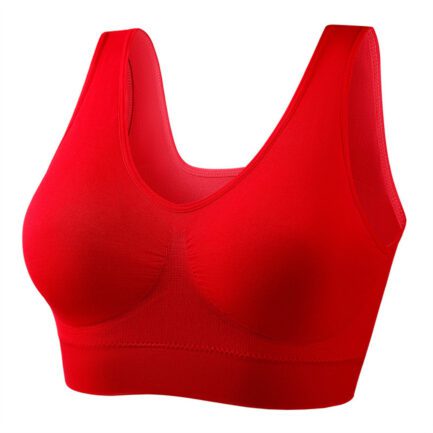 Women's Push Up Wireless Bra Comfort Support Wireless Bra Everyday Underwear Breathable Yoga Sports Bra Female Street Wear - Image 19