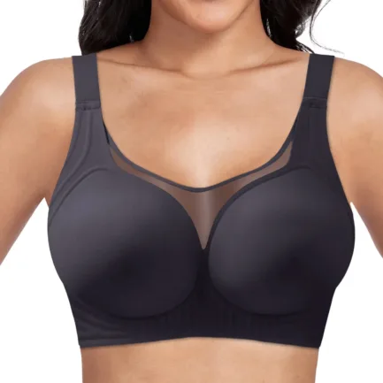 Women'S Without Underwire Seamless Bra Breathable Bralette Minimiser Bra T Shirt Sleep Bra With Additional Lingerie Underwear - Image 9