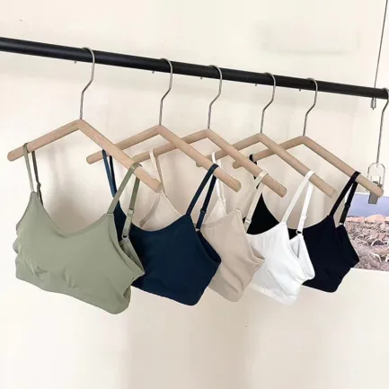U-shaped Integrated Sports Bra for Women, Seamless Underwear Base, Slim Fit Vest, Beautiful Back Bra - Image 12
