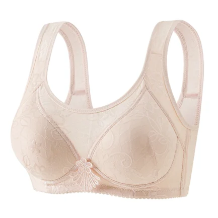 Women Casual Breathable Top Bra Underwear Without Steel Ring Gathering And Adjusting Bra Strapless Bra for plus Size Women - Image 6