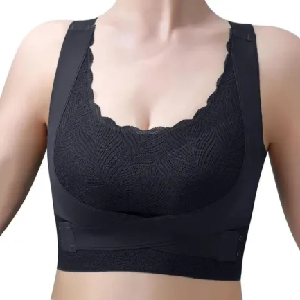 Lymphatic Bra Lymphvity Detoxification And Shaping & Powerful Lifting Bra Full-Coverage T-Shirt Bra Shaping Wireless Silky Bra - Image 2