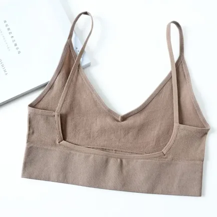 Sexy Cotton Bra Women's Underwear Seamless Wireless Bralette Soft Comfort Thin Sleep Tops Backless Bras Female Bralet Lingerie - Image 5