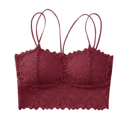 Strapless Bras for Women Wireless Seamless Push Up Bras Convertible Lightly Lined Pullover Bandeau Beautiful Back Sports Bras - Image 13
