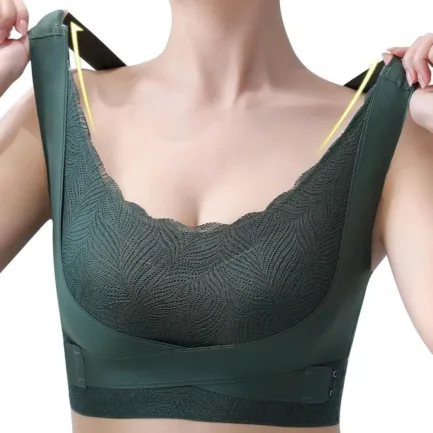 Lymphatic Bra Lymphvity Detoxification And Shaping & Powerful Lifting Bra Full-Coverage T-Shirt Bra Shaping Wireless Silky Bra - Image 14