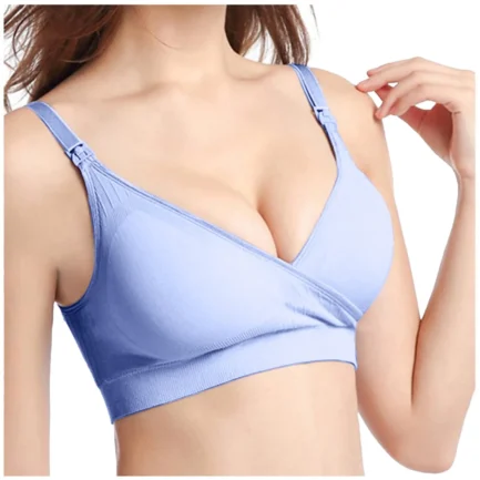 Womens Sports Bras Pack Women Lactation Bras For Women No Underwire Seamless Bralettes For Women Wireless Bra Soft Support - Image 10