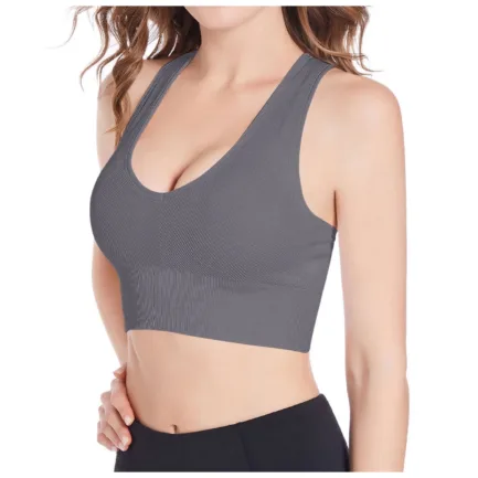 Sexy Women Underwear Bra Women'S Sexy Large Size Integrated High Strength Shockproof Yoga Running Lenceria Mujer Sexy Push Up - Image 8