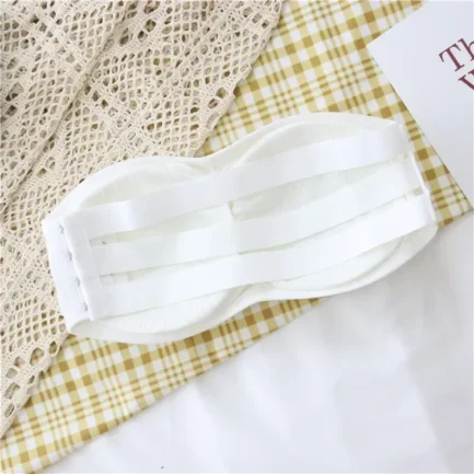 Sexy Women's Strapless Bra with Removable Pads Underwear Tube Top Girls Invisible One-piece Backless Lingerie Cropped Tanks - Image 15