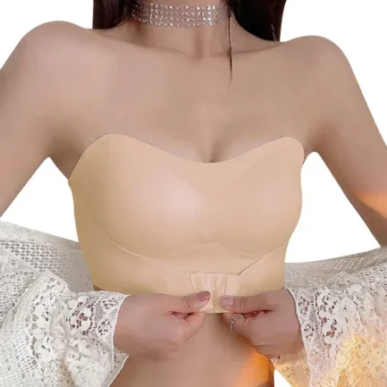 Invisible strapless bra for women wireless push up non slip wedding brassiere big breasts underwear sexy lingerie S-XL plus size - Image 2