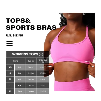 2Pieces TKITK Dynamic Backless Sports Bra Seamless Spandex Woman Fitness Elastic Breathable Enhancement Leisure Sports Underwear - Image 6