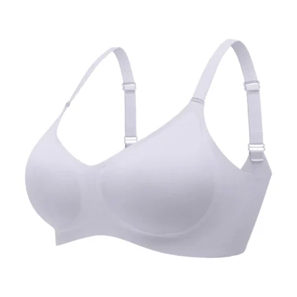 Ultra Thin Sports Bra Comfortable Traceless Full Coverage Bras For Women Wireless Soft Support Adjustable Strap Solid Bra - Image 15