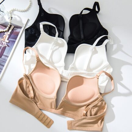 Sexy Push Up Bra Women Backless Bras Plus Size Low Cut Brassiere Invisible Underwear Seamless Deep U Lingerie Female Bralette - Image 14
