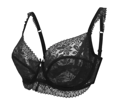 Ultra Thin Lace Full Cup Bra - Image 2
