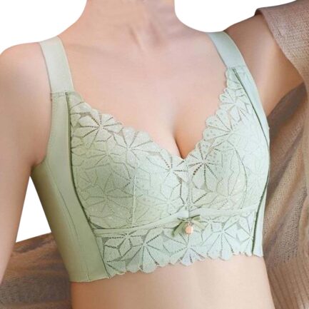 Bra For Women Seamless Push Up Bralette Sexy Adjustable Breathable Wireless Hollow Out Lace Comfortable Underwear Tops Brassiere - Image 10