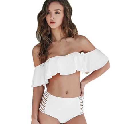 Womens Bathing Suits Two Piece Shorts Push-Up Suit Swimsuit Padded Bandage Bra Bathing Set Bikini Backless Strapless Bikini 수영복 - Image 8
