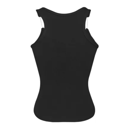 Women'S Solid Color Patchwork Seamless Camisole Tank Top With Built In Bra Pad Ribbed Knit Sleeveless T Shirt Top Inner Vest - Image 13