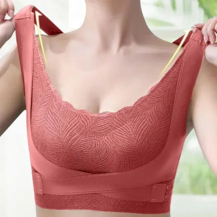 Lymphatic Bra Lymphvity Detoxification and Shaping & Powerful Lifting Bra Full-Coverage T-Shirt Bra Shaping Wireless Silky Bra - Image 3