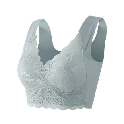 Women'S Bra Lingerie Women'S Adjustable Sports Front Closure Extra Elastic Breathable Push Up Trim Bra 신상여성속옷 - Image 10