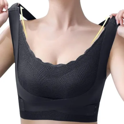 Lymphatic Bra Lymphvity Detoxification And Shaping & Powerful Lifting Bra Full-Coverage T-Shirt Bra Shaping Wireless Silky Bra - Image 7